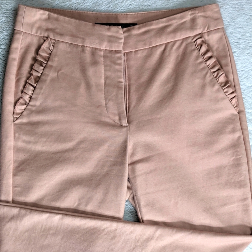 Zara Ruffle Pocket trousers Size XS
